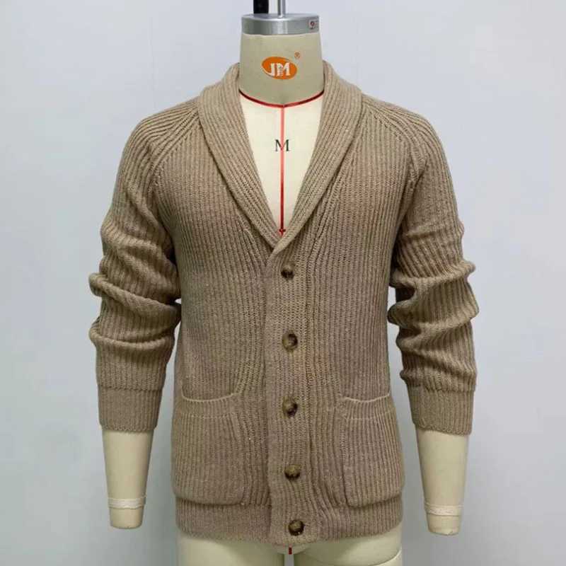 New Arrival Knitted mens cardigan vintage high-quality button mens autumn sweater jacket new winter fashion designer cardigan mens MY986 Z250102