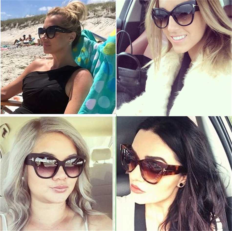 WaLade Fashion Women Sunglasses Vintage Luxury Brand Design Cat Eye Glasses Classic Oculos De Sol Feminino UV400 EyewearXJ250102
