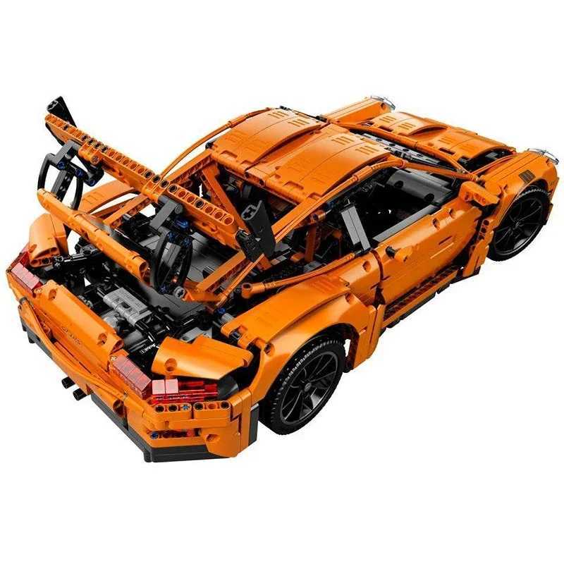 Compatible 42056 MOC Bricks 911 GT3 RS Technicial Car Toys Boys Christmas Gift Kids Constructor Model Building Blocks for AdultsXJ250102