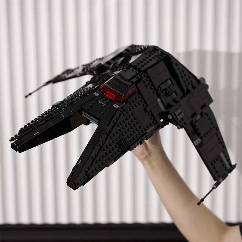 989PCS New Spaceship Stars Fighter Inquisitor Transport Scythe Building Blocks 75336 Assemble Bricks Toys Gift For Kid Boy AdultXJ250102