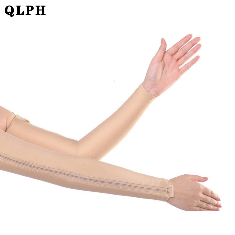 grade clothing elastic sleeve used for compression bandage of fatty surgery on the arm with zipper scar shaped fixed cover 250102
