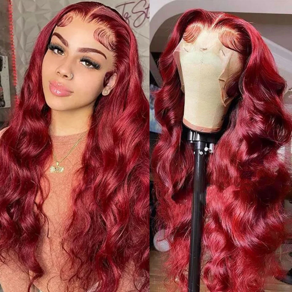 32 Inch Highlight Blonde Hair Lace Frontal Simulation Human hair Wig Glueless Preplucked Wig Colored Bone Straight Lace Front Wigs Syntheti
