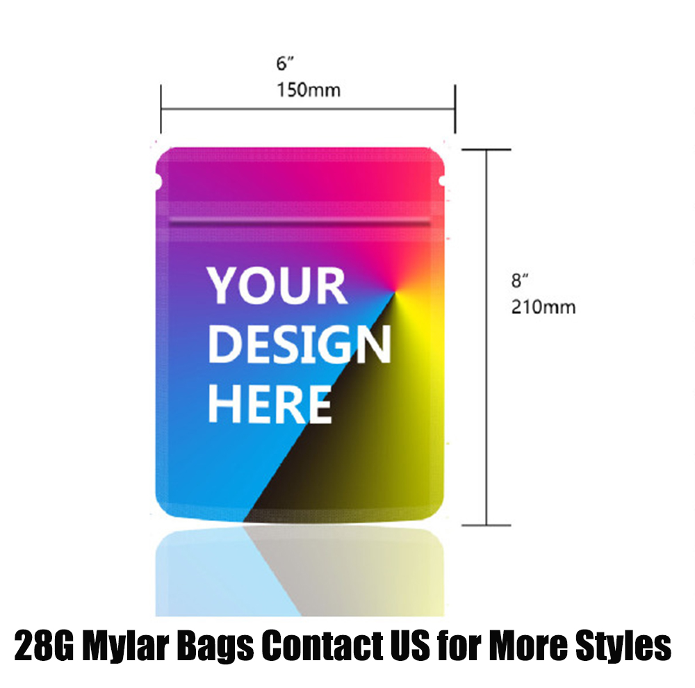 1000+ Styles 1G 3.5G 7G 14G 28G Pound Mylar Bag Plastic Packaging Pouches Soft Touch Smell Proof Special Holographic OEM ODM Irregular Stand Up Zipper