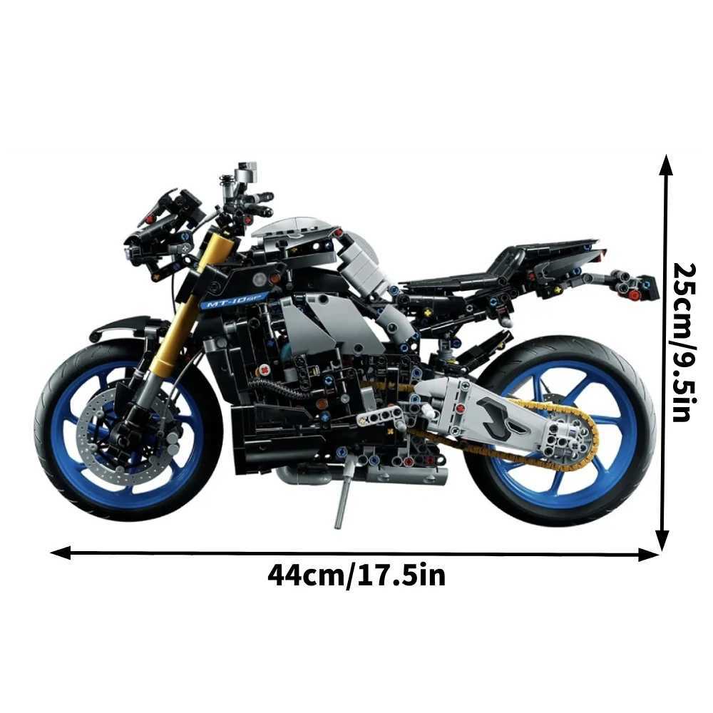 Technical 42159 MT-10 SP Motorcycle Model Building Block Advanced Building Set Adult Building Block Toy Gift Car Series W250102