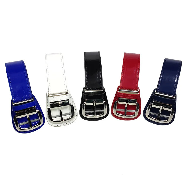Colorful Glossy Sports Belt Men and Women Universal Outdoor Leisure Matte PU Baseball Belt Fashion Versatile Jeans Accessories 250102