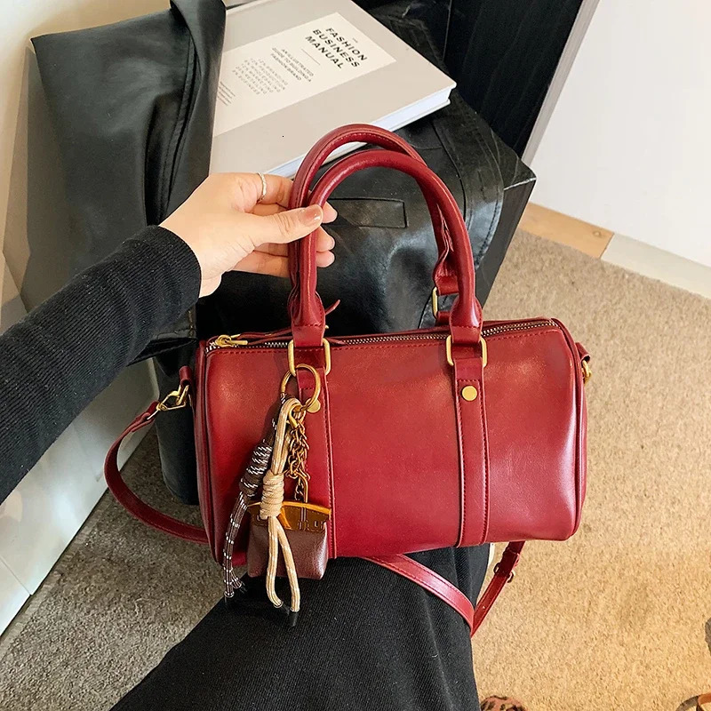 - Boston Women Hot Large Capacity Crossbody Handbag, Casual Pillow Bag For Autumn/Winter 2024 - Handbag,