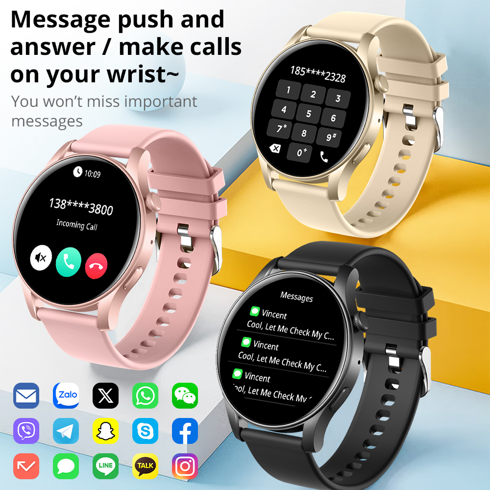 COLMI V73 Smartwatch AMOLED Display Bluetooth Calls Health Fitness Tracking Smart Watch for Men Women
