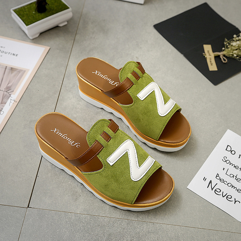 Summer Ddmywed New One Legged Sandals Shoes Sponge Cake Outskirts Slope Heels Fashion Cool Slippers Women S Thick Bottom Chinese Brand F Ddmysaturn
