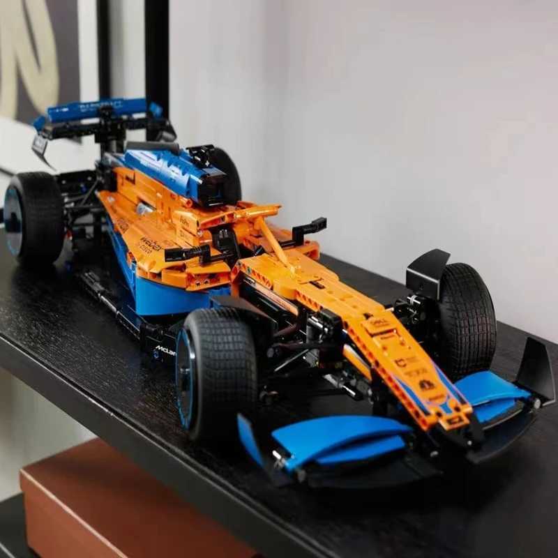 1431pcs Technical Formula 1 Racing Car 42141 Building Blocks Model Expert Speed Sport Vehicle MOC Assemble Bricks Toys Kids GiftXJ250102