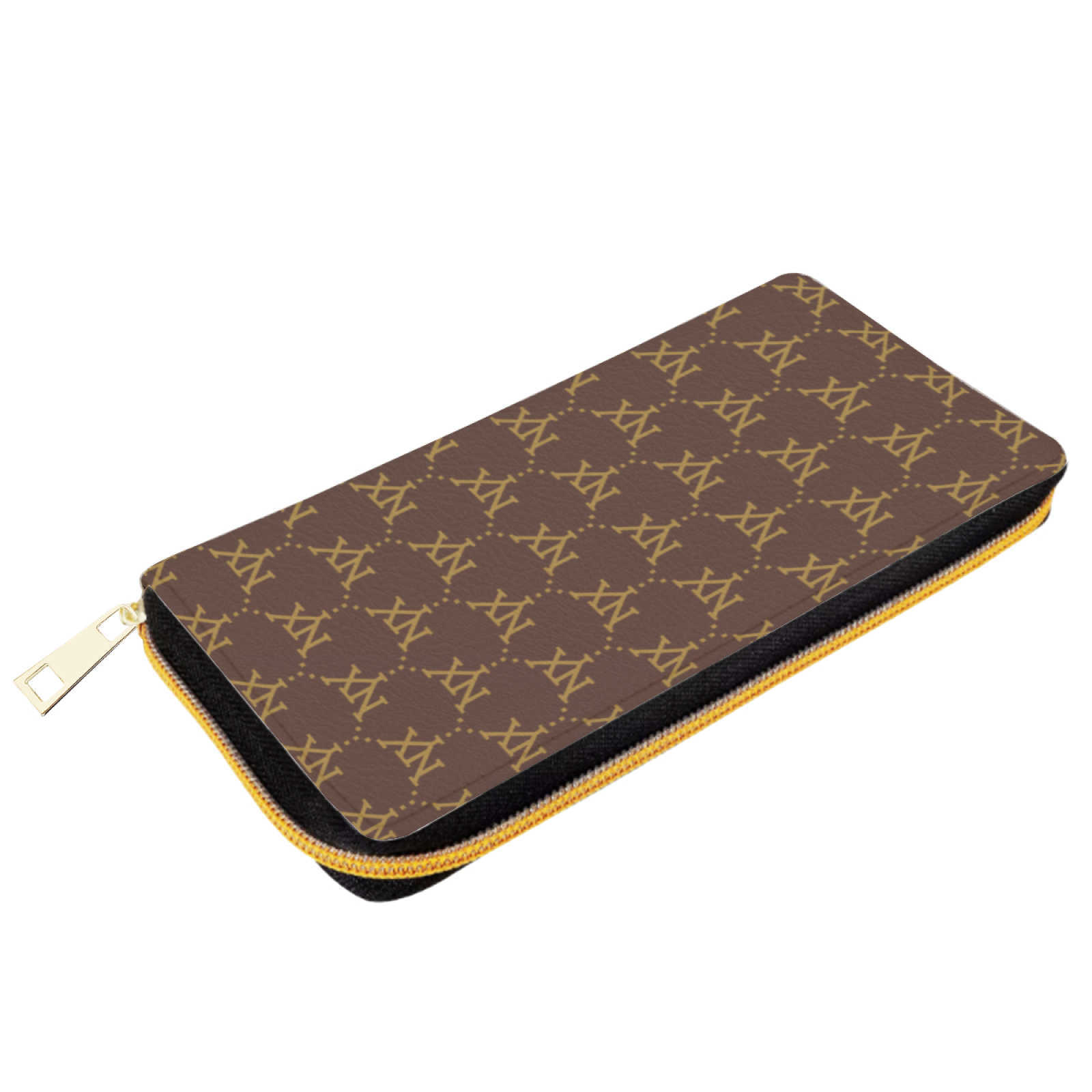 NXY Wallets Casual Wallet Multi-Slot Card Holder Zipper Coin Purse Small Clutch PU Money Bag Cardholder For Men And Women