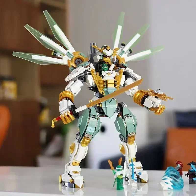 929pcs Lloyd Titan Mech Building Blocks with Figures Fit 70676 DIY Toys for Children Birthday Christmas Gift W250102