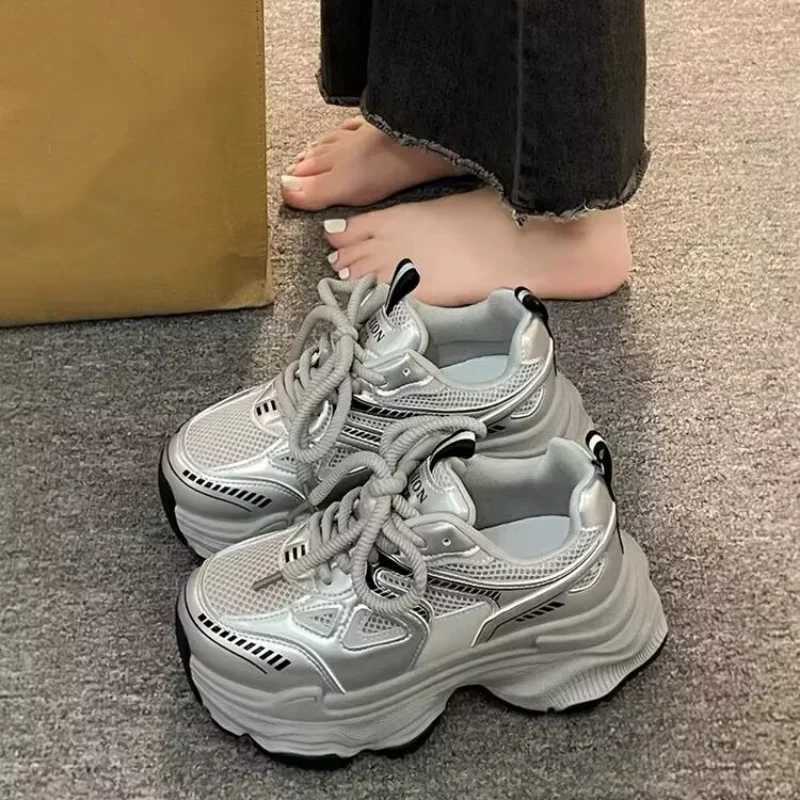 Wen Hot Platform Flat Trainers Ladies Sneakers Fashion Casual Thick Sole New Tennis Vcani Shoes Z250301