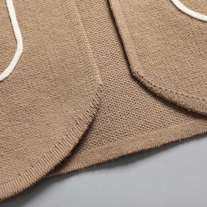 High Quality Autumn/Winter High end Fashion Mens Knitted Coat Designer New Youth Simple Boutique Casual Solid Color Sweater Cardigan T250102