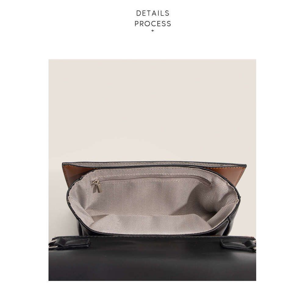 New Fashion Summer Crossbody Small Women's Organ Personalized Versatile Wide Strap Contrast Handheld Shoulder Bag