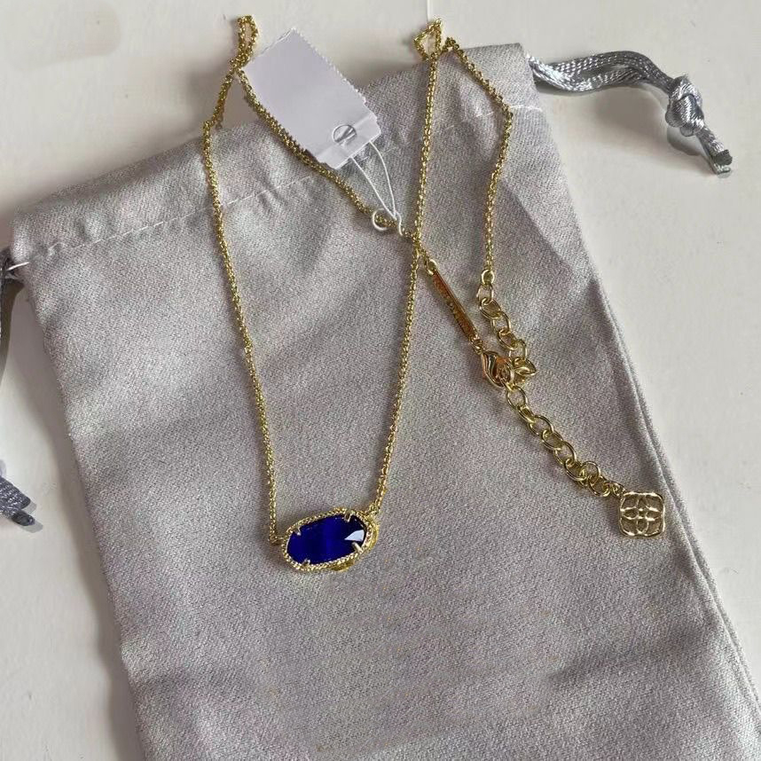 Womens necklace fashion scotts designer necklaces charm high quality pendant singaporean chain black white stone pendant luxury necklaces formal ho068