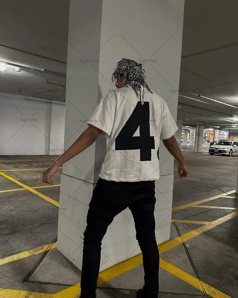 Y2k European and American Fashion Retro Short-sleeved Tops Letter Printed Oversized T-shirt Men Harajuku Versatile T-Shirt Women 241231