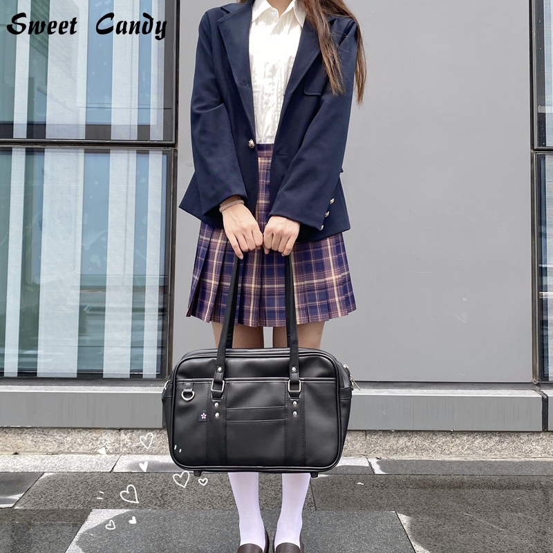 Briefcase high Students Bag Schoolbags Shoulder Bags14-16inch Laptop Bag's Messenger Bags Office HandbagPU Leather tote bag