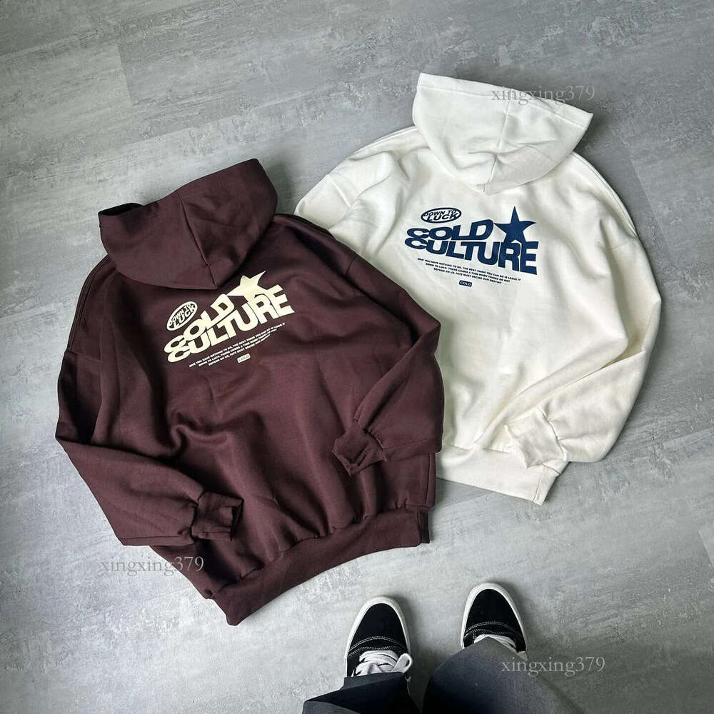 Y2K Classic Casual Autumn and Winter Clothing Harajuku Hip Hop Gothic Alphabet Printing Super Large Hoodie Mens Sportswear 240923