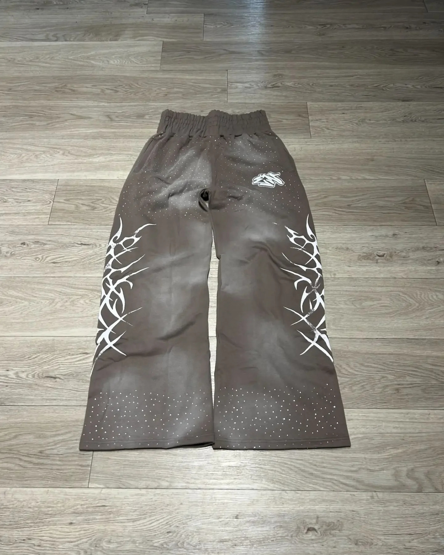 Hip Hop American Retro Jogger Women Fashion Aesthetics Print Casual Pants Gym Sport Trousers Straight Sweatpants Streetwear Men 241231