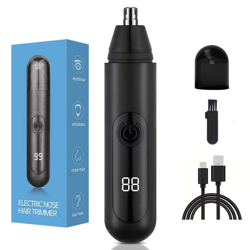 Men's electric ear eyebrow trimmer Electric cleaning tool for low noise portable Mini shaving nose hair
