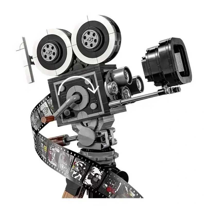 2023 New 43230 Tribute Camera 811 Piece Architecture Set 100th Anniversary Series Building Blocks Building Toys Children Adult Fans Gift W250102
