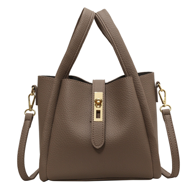 Women Shoulder Bag Fashion Popular Versatile Designer Bag Tote Bag Retro High-end Triple Black Beige Grey Brown Coffee Free shipping
