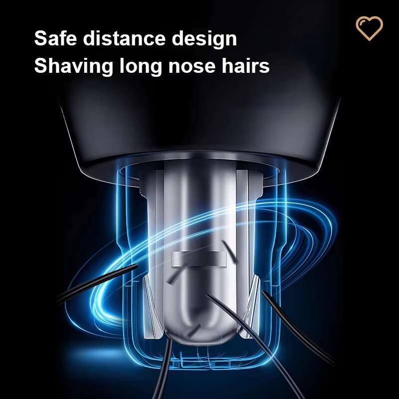 Men's electric ear eyebrow trimmer Electric cleaning tool for low noise portable Mini shaving nose hair