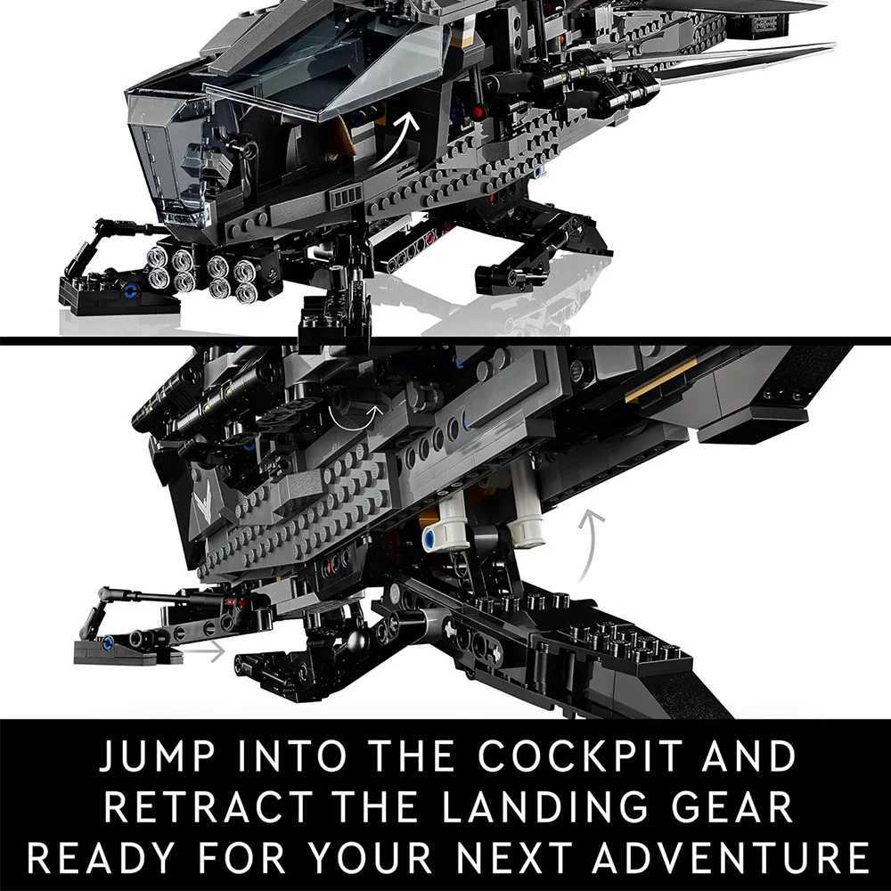 LEGP Dune Royal Atreides Beast Bird House Aircraft Architecture Kit Bird House Aircraft Toy Model Children and Adults Best Gift 1369 pieces W250102