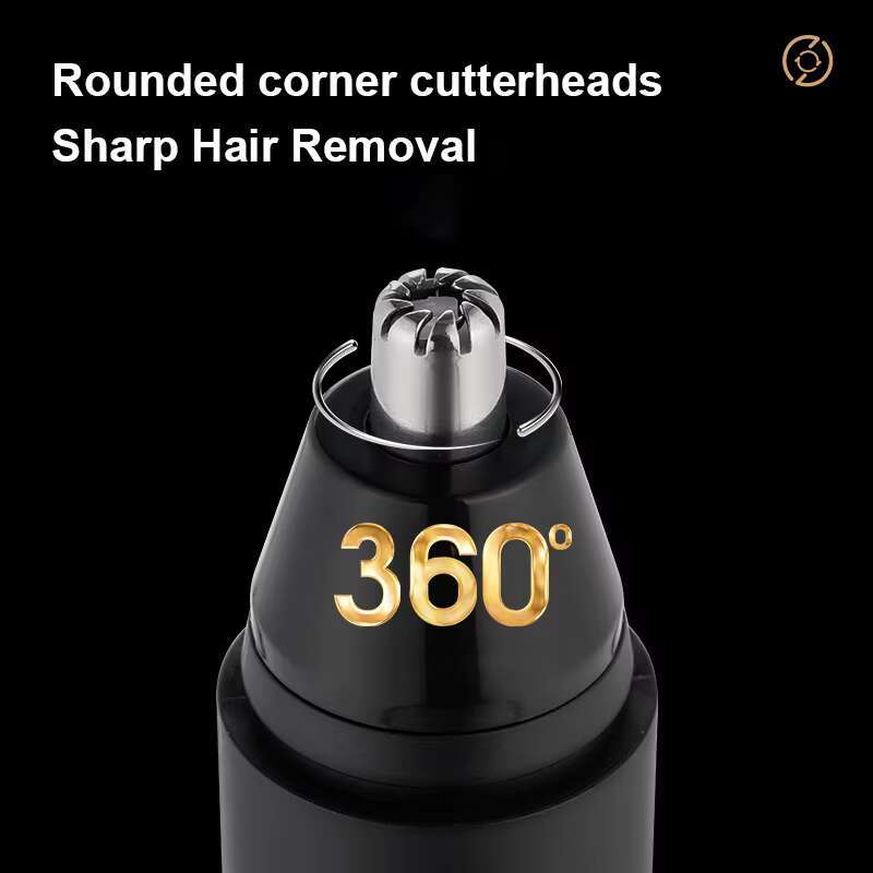 Men's electric ear eyebrow trimmer Electric cleaning tool for low noise portable Mini shaving nose hair