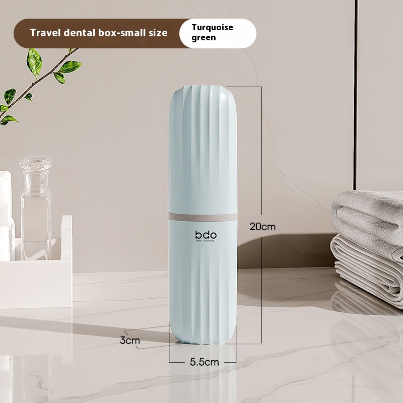 Travel Hygiene Kit with Toothbrush Cup Organizer