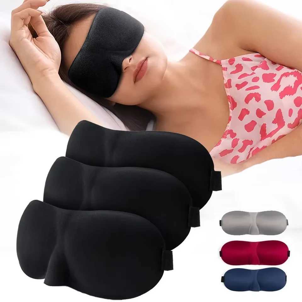 Eye Mask for Sleeping 3D Contoured Cup Blindfold Concave Molded Night Sleep Face Masks Block Out Light with Women Men EyepatchXJ250103