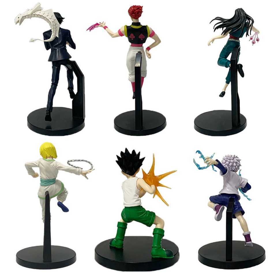 15-23cm Hunter x Hunter Chrollo Lucilfer Anime Figure Hisoka Action Figure Killua Zoldyck Kurapika Figurine Collectible Model TXJ250103