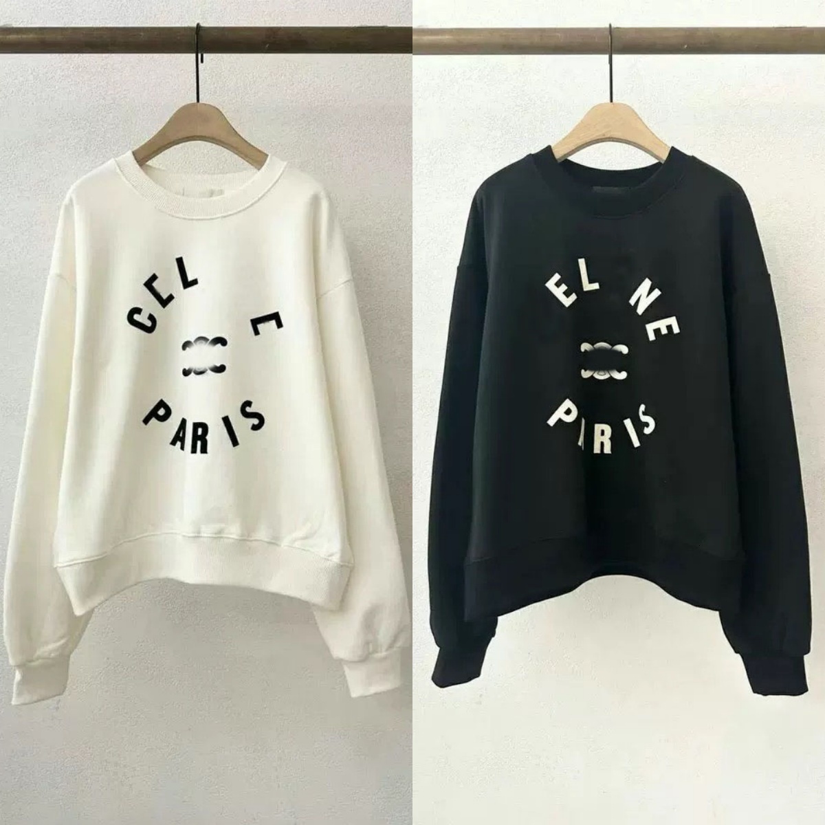 Women Sweatshirts Fleece Printed Round Neck Hoodies Designer Cotton Casual Pullover Jumpers Sport Fashion Sweater