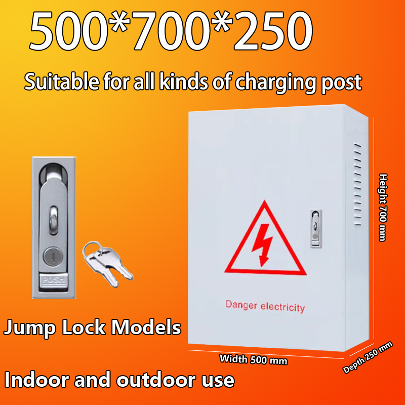 Thickened Outdoor Electrical Enclosure Box with Mounting Plate Weatherproof Anti-Rust and Anti-Corrosion