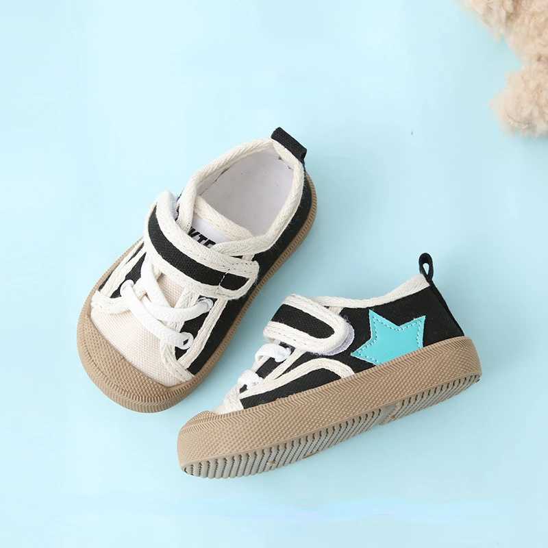Tennis childrens sports shoes boys autumn new girls canvas shoes soft soled baby walking shoes fashionable girls shoes tennis shoes childrens shoes M2