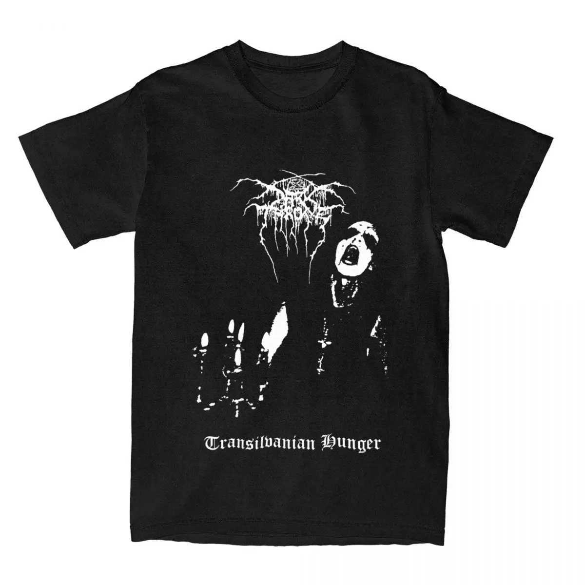 Men Women T Shirt Darkthrone Transilvanian Hunger Vintage Pure Cotton Norwegian Black Metal Band T Shirt Large Size TshirtXJ240102