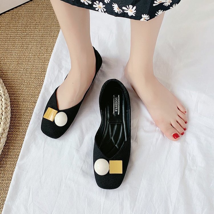 New Round Ddmywed Headed Flat Bottomed Women S Singles With Light Mouth Candy Color Casual One Step Stepping Lazy Scoop Shoes Chinese Brand F Ddmysatu