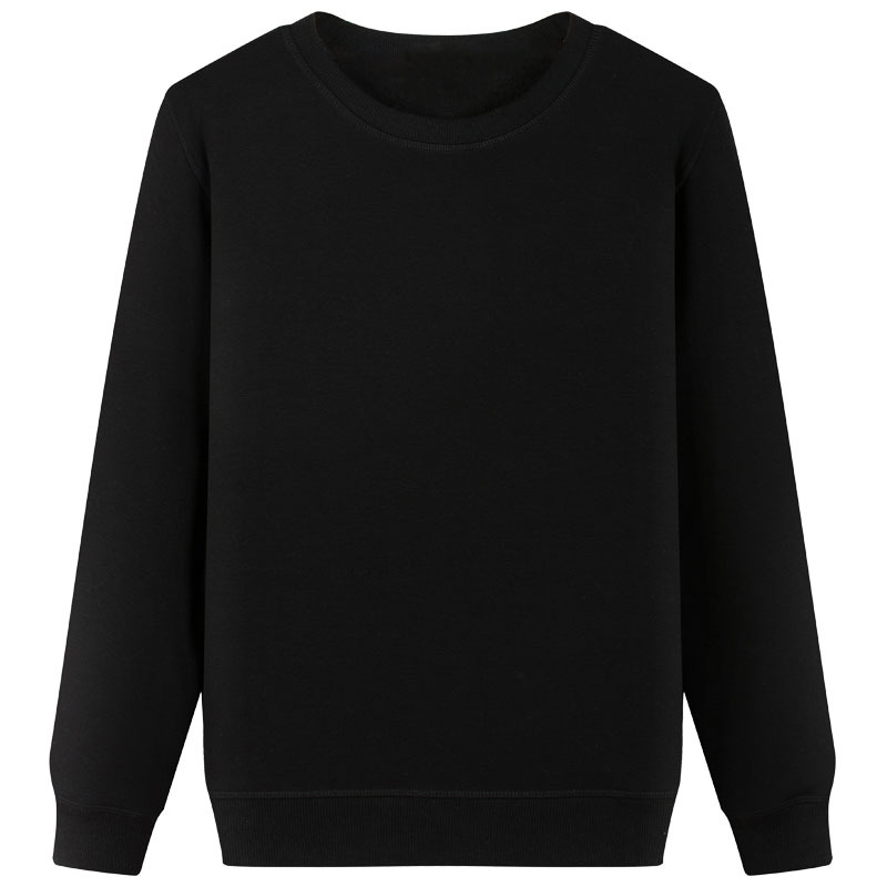 B01021 Autumn new arrival long sleeve round neck sweatshirt polyester cotton round neck pullover sweatshirt