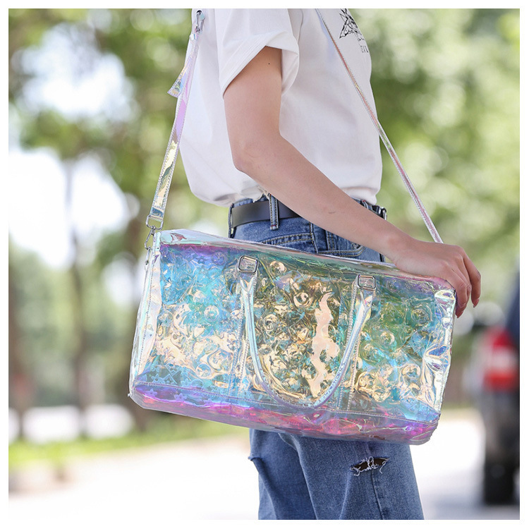 New Jelly Handbag with Large Capacity for Crossbody and Shoulder Use