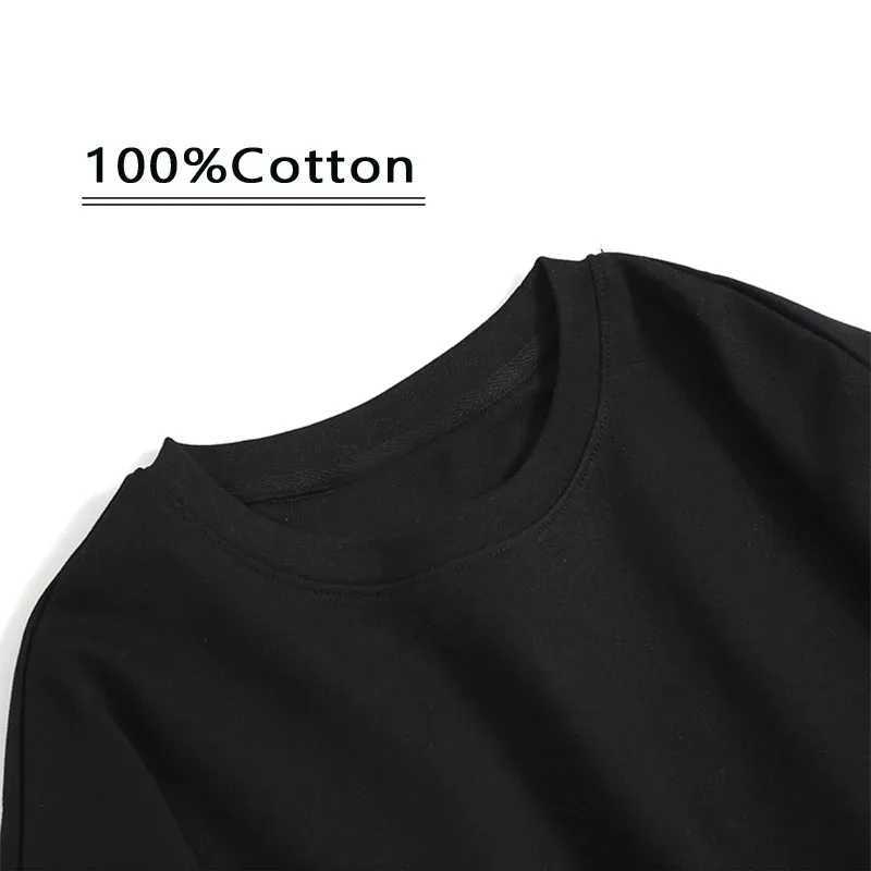 Gym Short Sleeve Fashion Japanese Anime Tops Tee Shirts Hip-Hop Unisex 100%Cotton T-Shirts 2023 New Mens Clothing S-4XLXJ240102