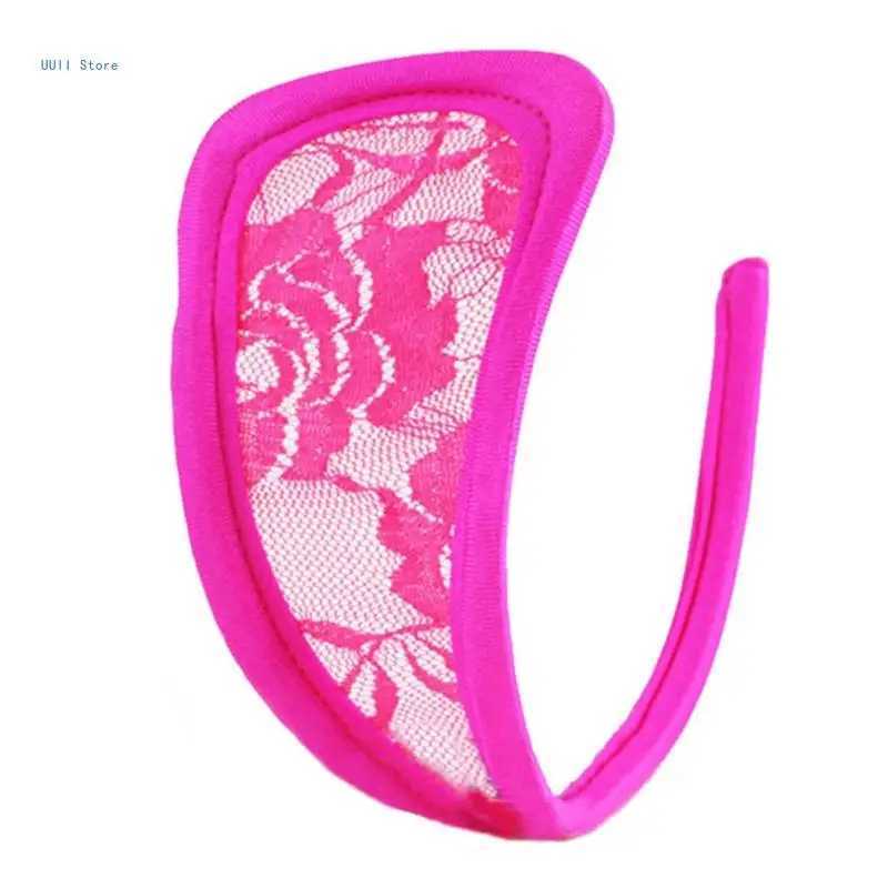 Womens lace C-string underwear invisible sexy underwear solid hollow thong W250103