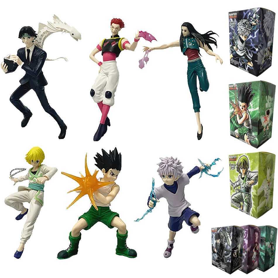 15-23cm Hunter x Hunter Chrollo Lucilfer Anime Figure Hisoka Action Figure Killua Zoldyck Kurapika Figurine Collectible Model TXJ250103