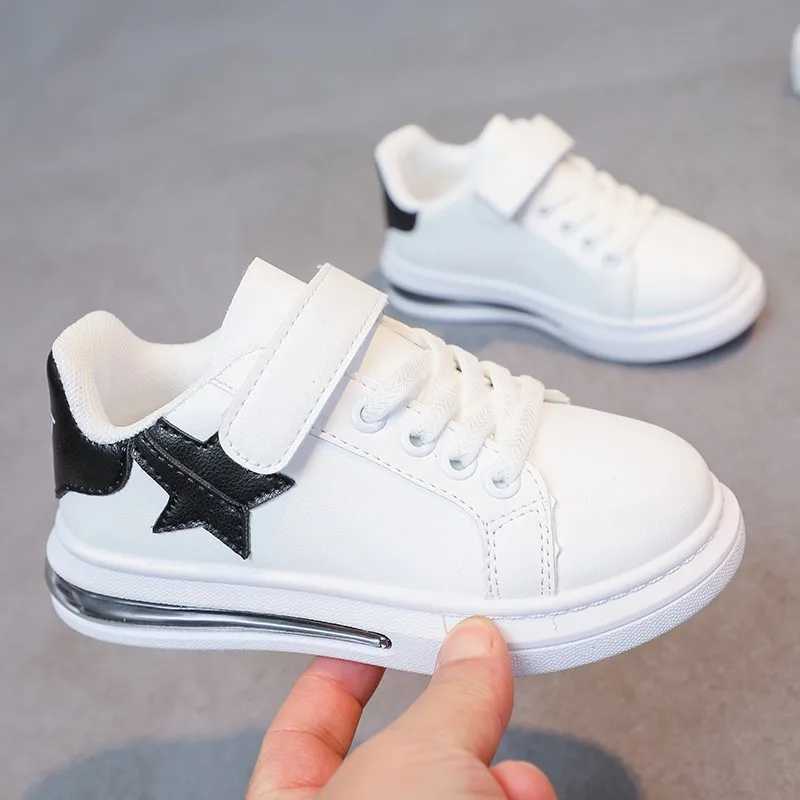 Childrens shoes girls spring and autumn casual soft sole boys star shoes breathable cotton material low cut sports shoes M250103