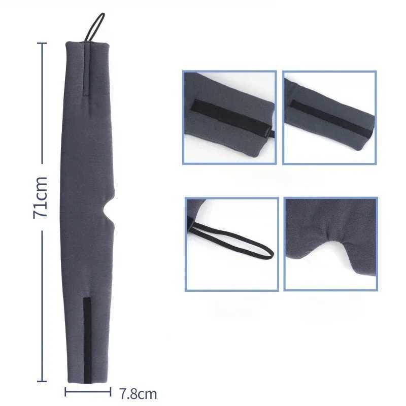 Full Surround Sleep Eye Mask Blindfold Eye Cover Patch Portable Travel Eyepatch Rest Eye Cover Sleeping Mask Night EyeshadeXJ250103