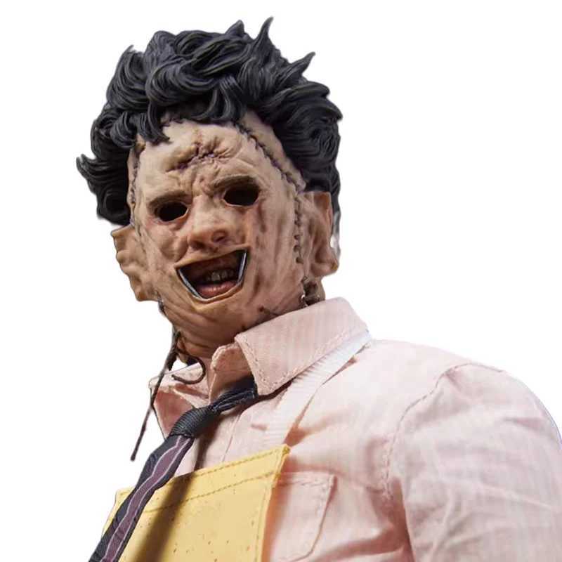 Leatherface Texas Action Figure Chains Massacre Fortieth anniversary Movie Characters Terror Model Doll Collectible Toy GiftXJ250103