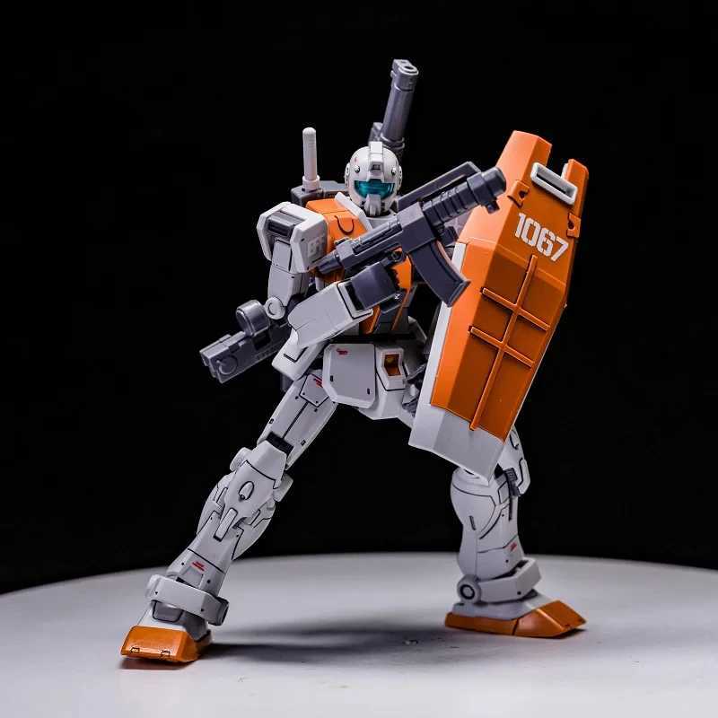GTO Morocco GK RGM-79 HG 1/144 Repair Double Cannon Advanced Edition Assembly Model Action Picture Decoration Toy Gift W250103