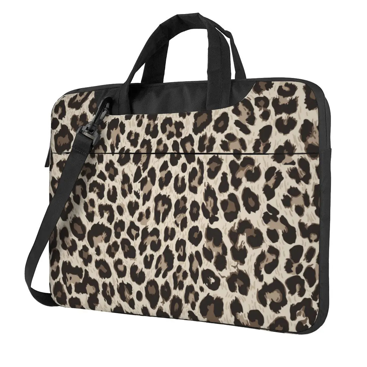 Fashion Classic Animal Leopard Handbag Laptop Bag 3D Printed Portable Briefcase Bag 13 14 15 For Macbook Pro Asus Computer Bag 250102