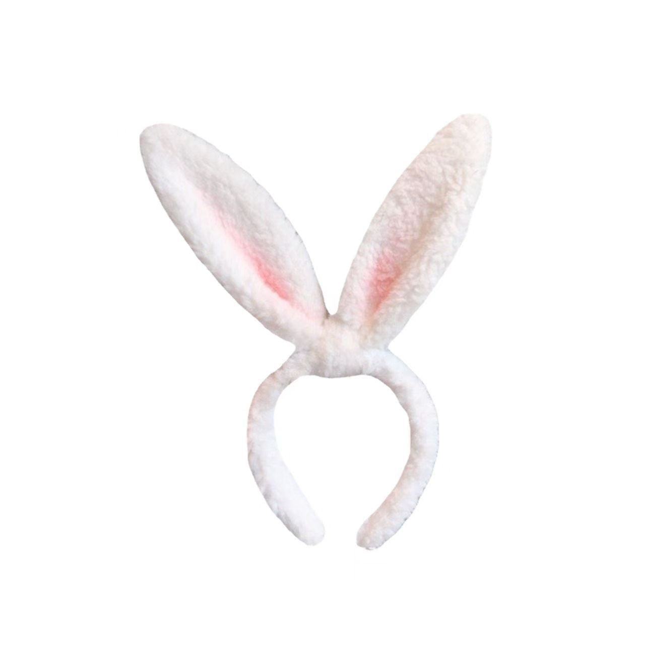 New Net Red Cute Rabbit Plush Hair Band Shampoo facial mask Hair Band Versatile Sweet Cartoon Hair Accessories