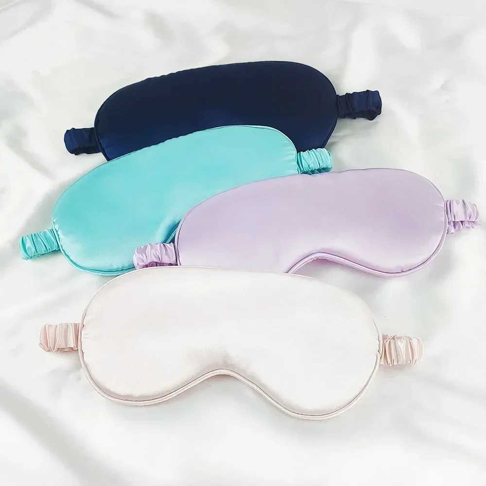 Imitated Silk Eye Patch Shading Sleep Eye Mask Eyepatch Travel Relax Cover Eyeshade Health Sleeping Shield Eye Care ToolsXJ250103