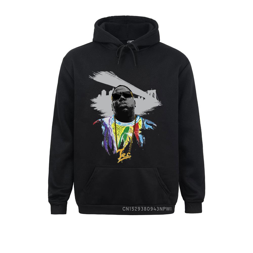 Biggie Sweatshirt Men Print Hoodies Fashion Print Hoodies Male Pocket Coats High Street Vaporwave Fashion Men's Clothes
